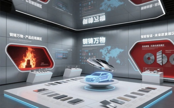 被千度鋼流燙到心跳，鋼鐵企業(yè)科技展廳也太酷了吧？