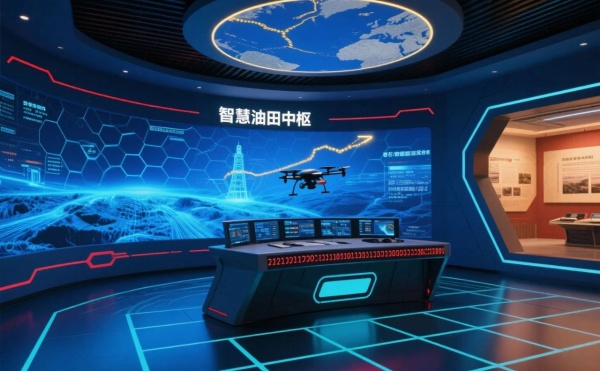 石油會“開口說話”？這座油田文化展廳讓巖芯數(shù)據(jù)活了！