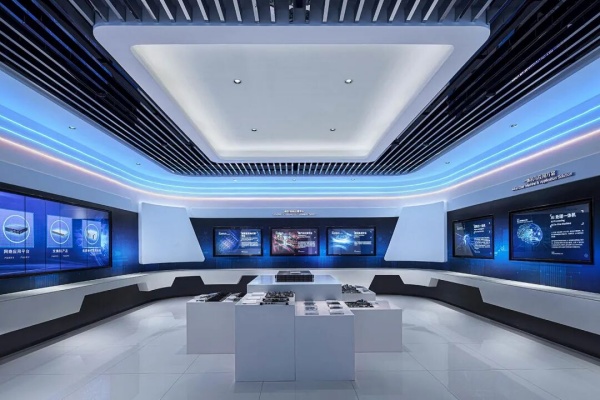 恒為科技上海企業(yè)展廳設(shè)計